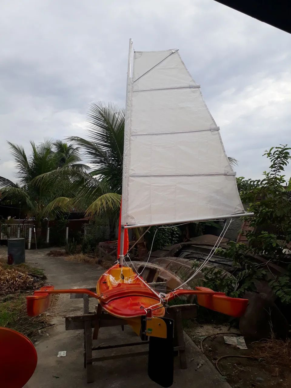 Caiaque a vela Trimaran  - Foto 4