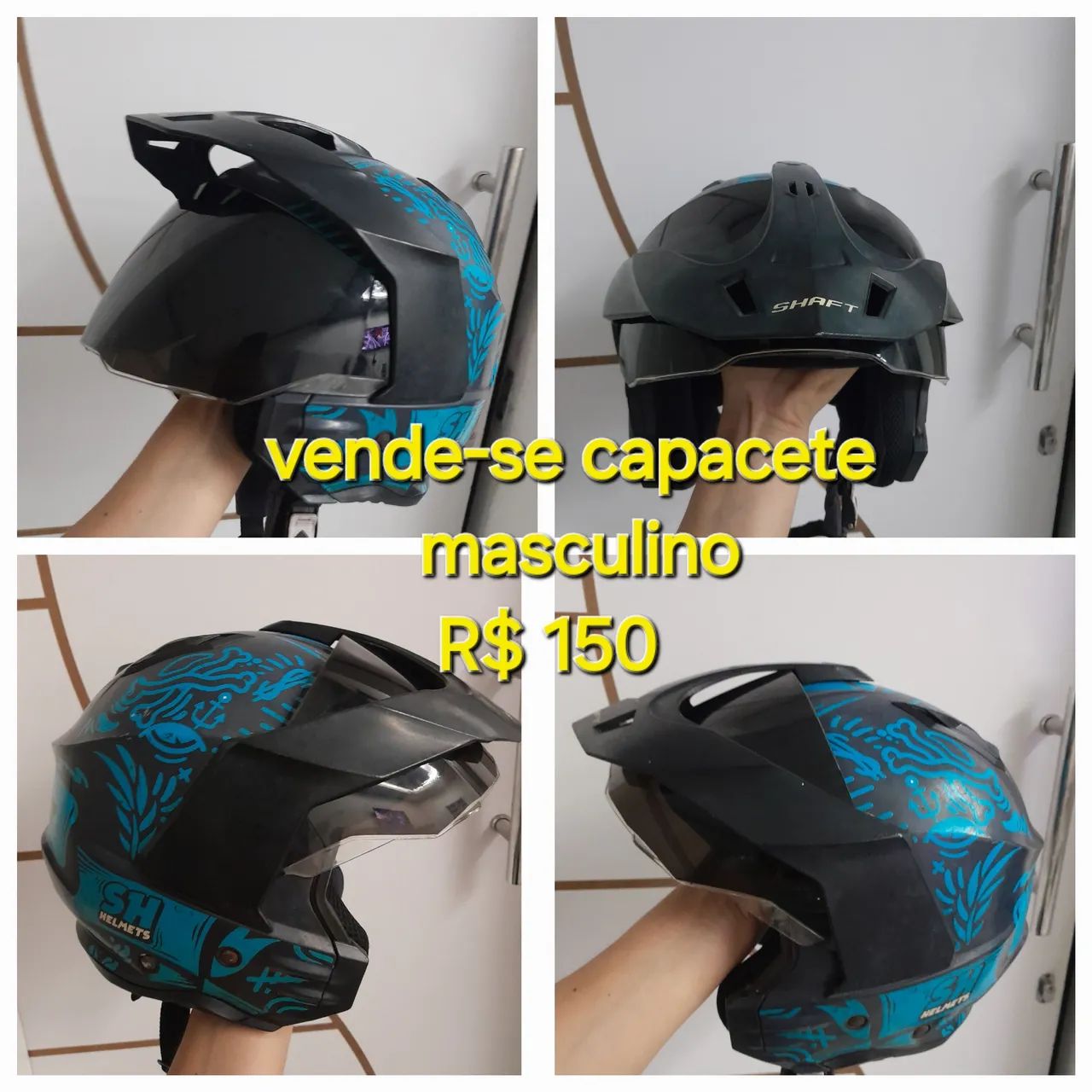 Capacetes semi novos  - Foto 4
