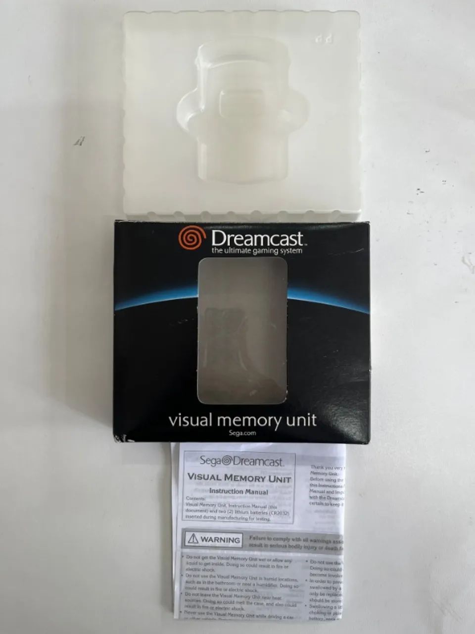 VISUAL MEMORY UNIT (VMU) VERDE TRANSLUCIDO SEMINOVO - DREAMCAST - Foto 4