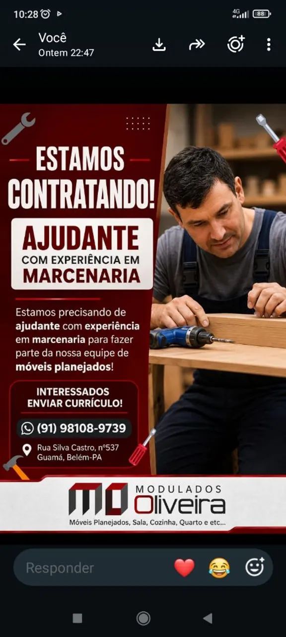 Precisa .se de ajudante e marceneiro  - Foto 2