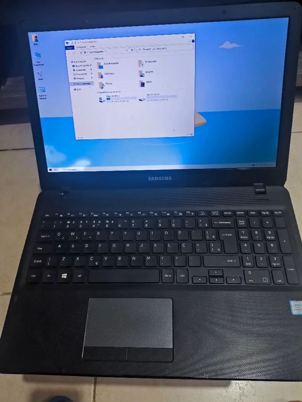 Notebook Samsung np300e i3 6gb 500hd