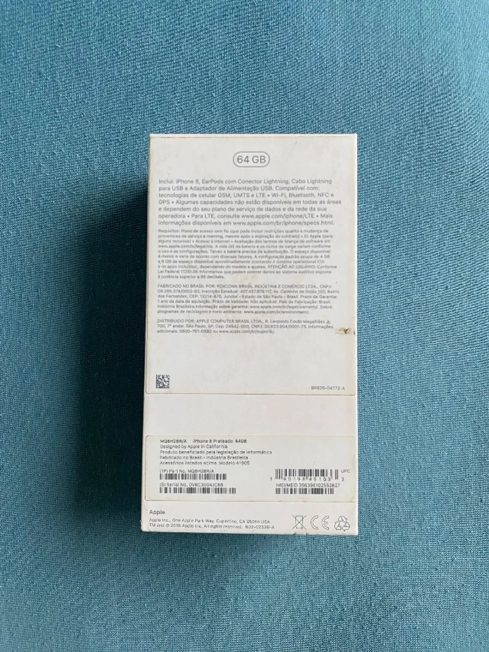 caixa iphone 8 completa  - Foto 2