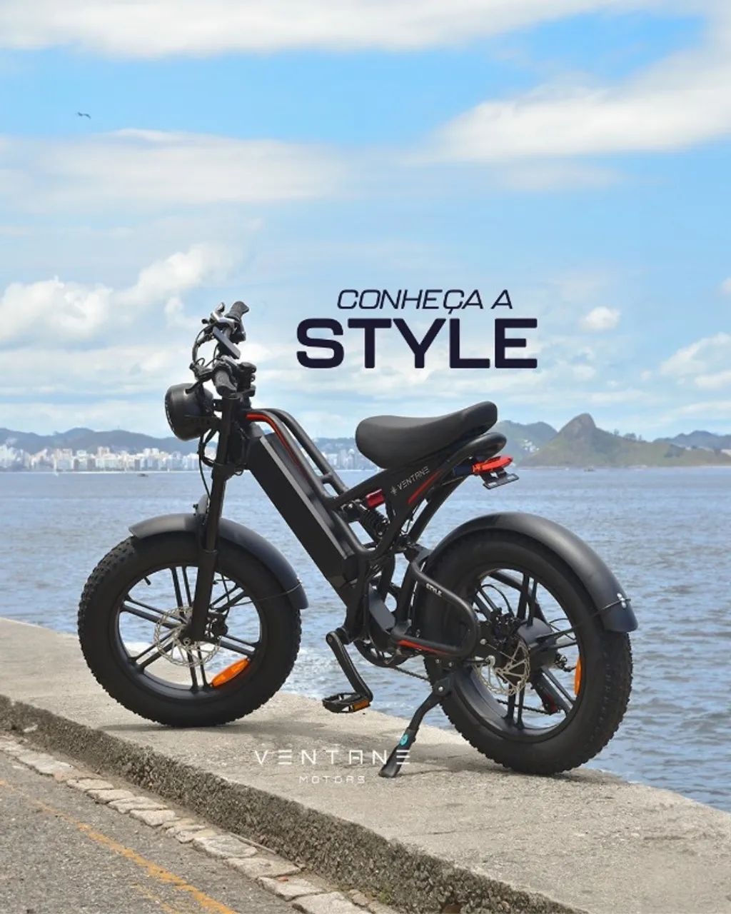 Bicicleta Elétrica STYLE 750w | MOTO CHEFE