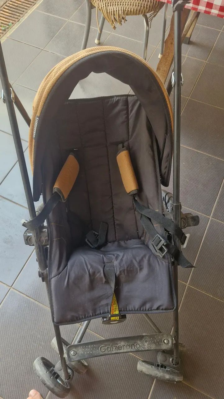Vendo carrinho de bebê Galzerano - Foto 3