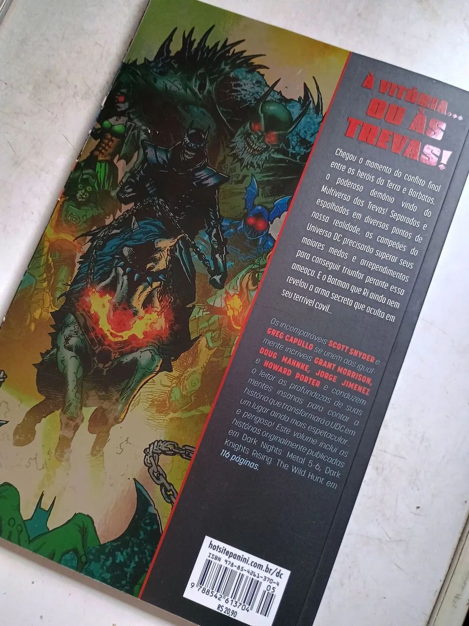 BATMAN: NOITE DE TREVAS - METAL | COLEÇÃO COM 7 EDIÇÕES - Livros e