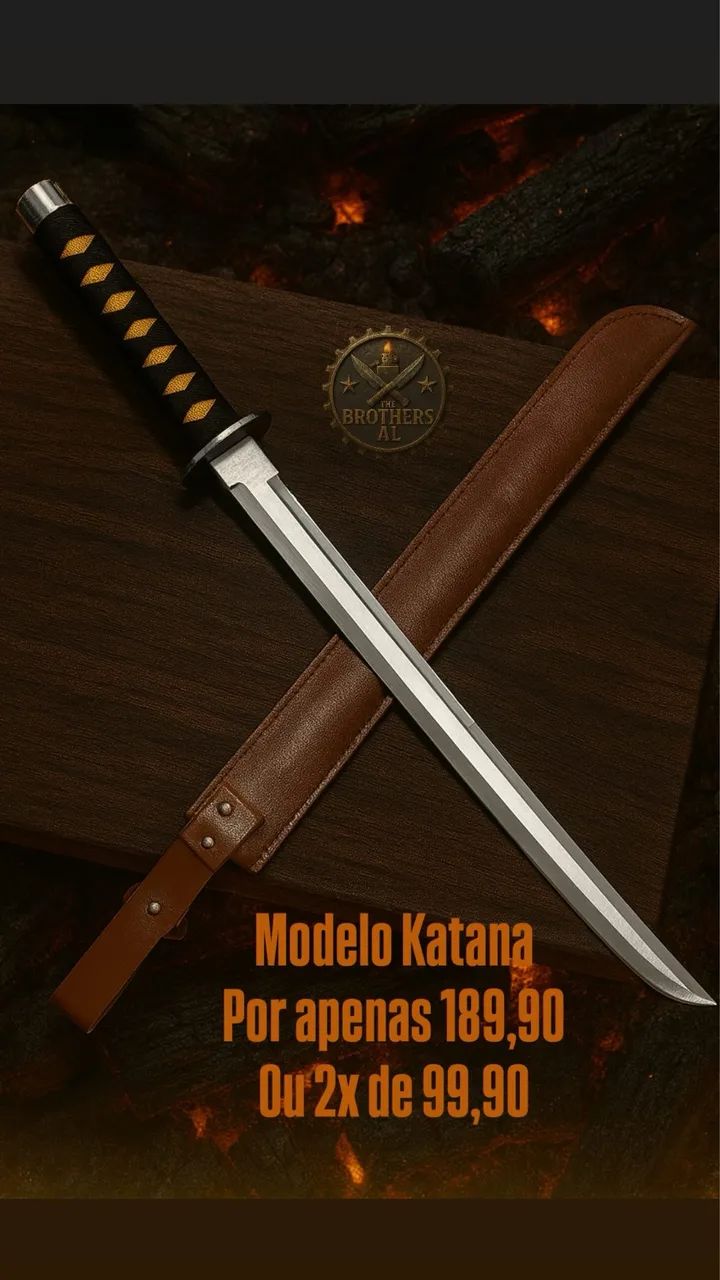 Espada Modelo Katana