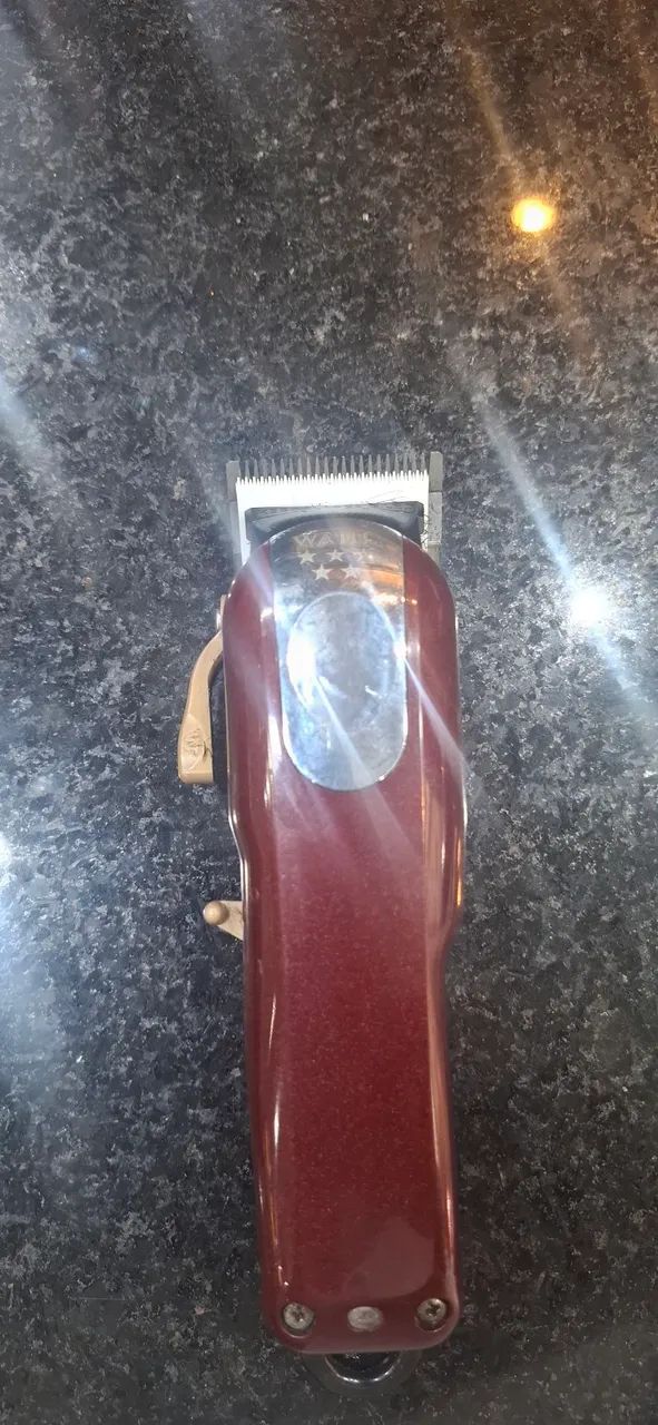 maquina de corte  wahl magic clip e kit kemei