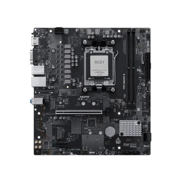 PLACA MÃE MSI PRO B840M-B  NOVA COM NOTA FISCAL E GARANTIA! - Foto 3