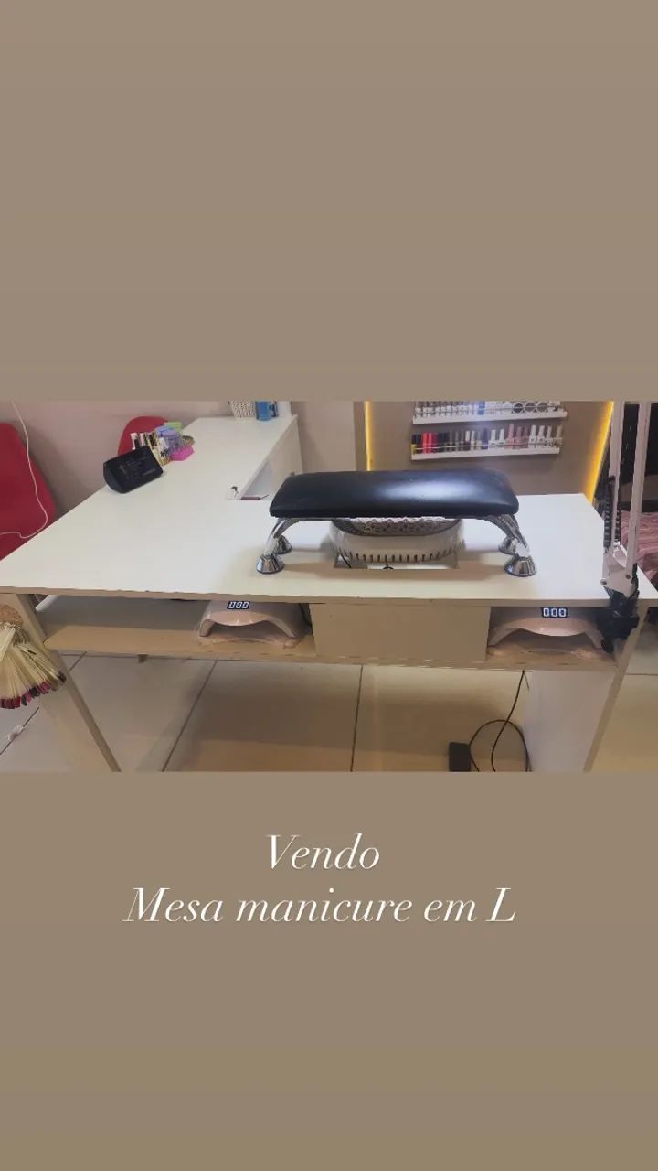 Mesa manicure em L - Foto 3