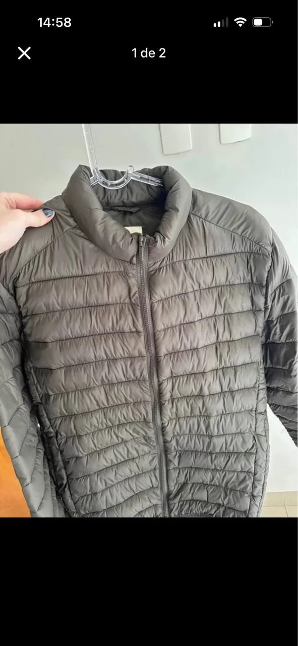 Jaqueta puffer - masculina- nunca usada 