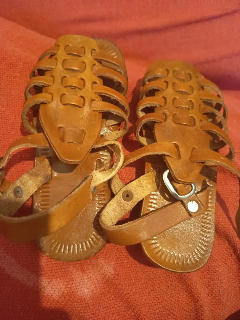Chinelo de couro 