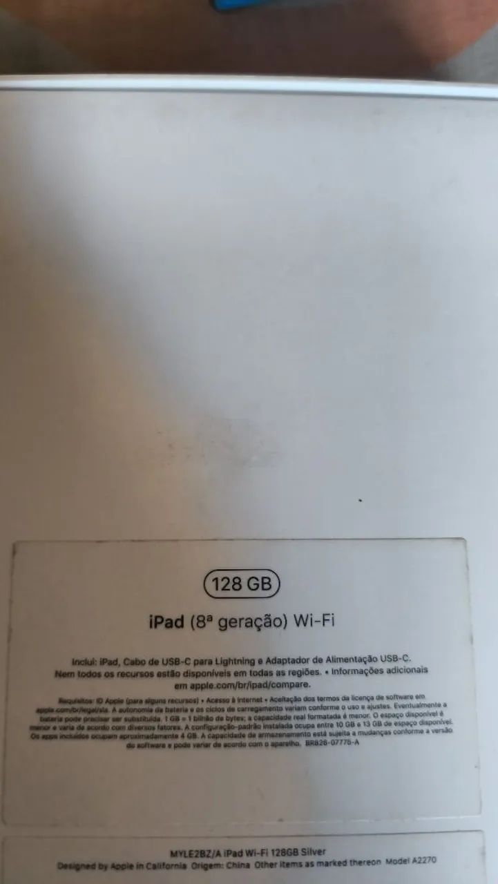 IPAD 8° GERAÇÃO 128G - Foto 4