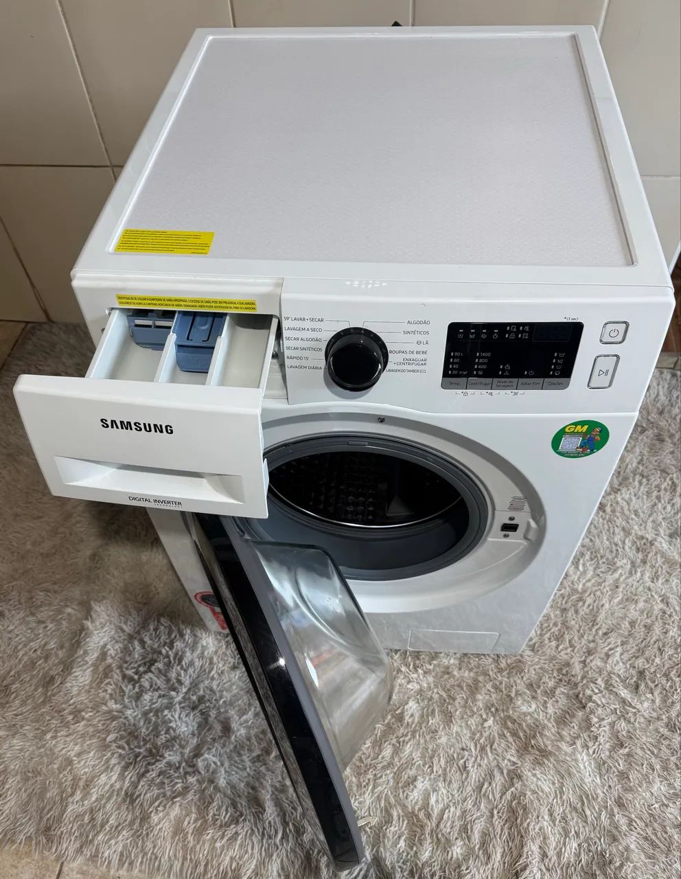 Lava e seca Samsung modelo WD11M - Foto 2