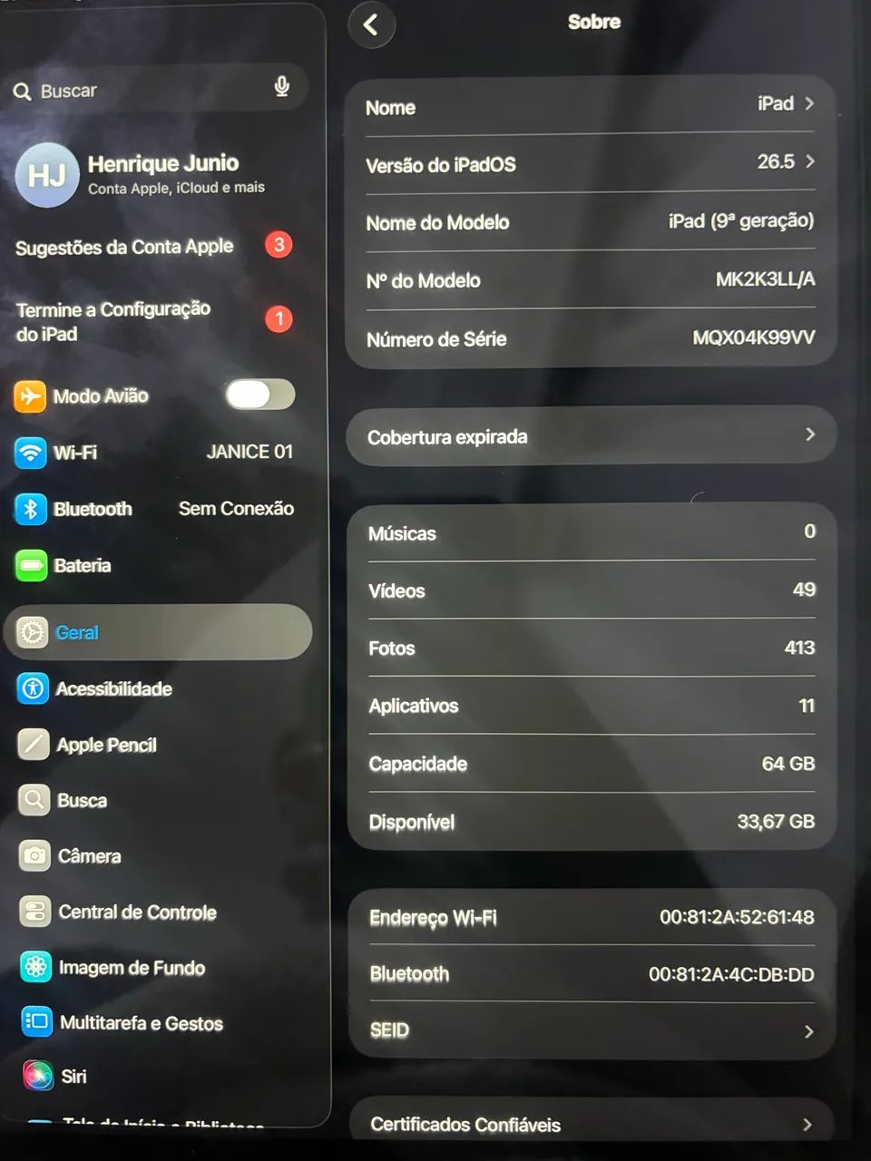 iPad nona geração da Apple - Foto 3