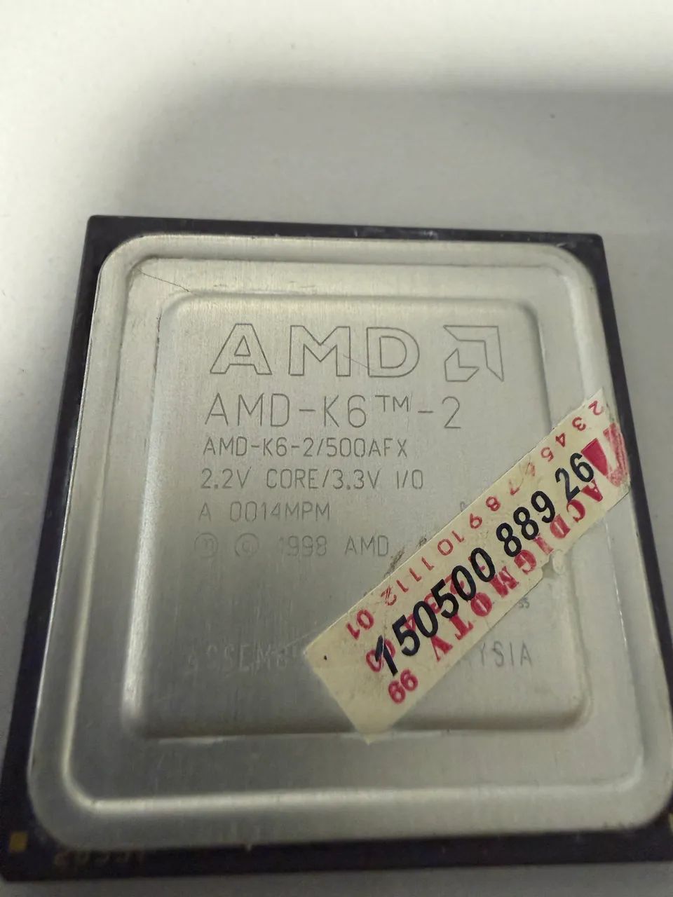 Processador AMD K6-2 500 MHz  - Foto 2