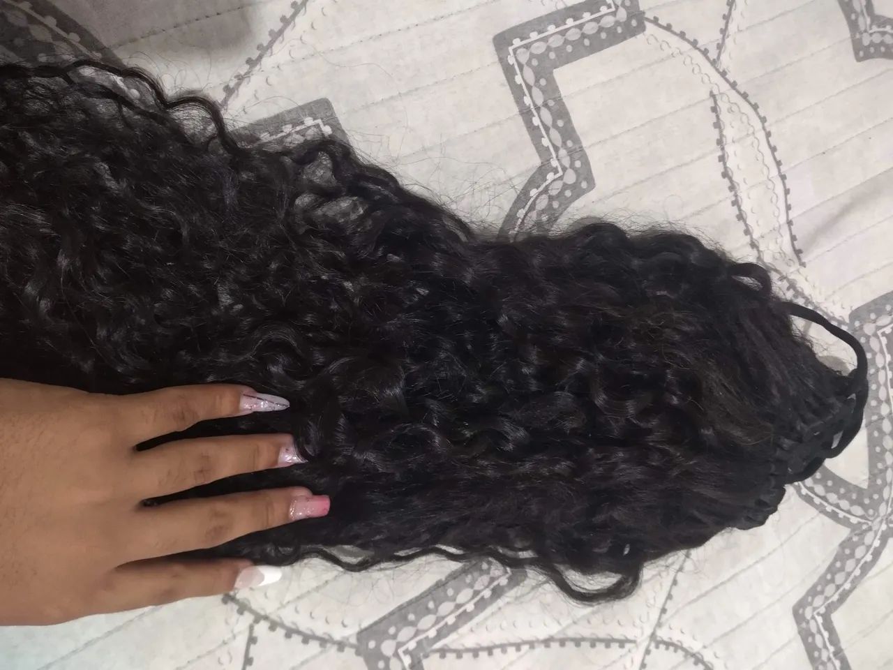Mega hair cacheado  - Foto 2