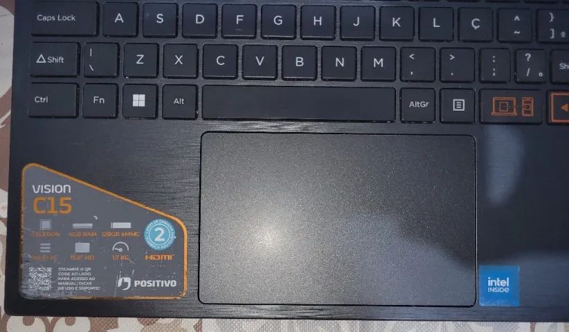 Notebook Positivo Vision C15 - Intel Celeron N4020 (128GB/4GB) - Foto 3