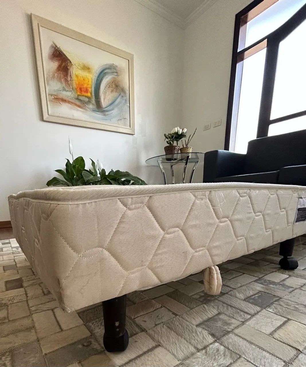 Colchão 1,70x0,80 Castor com rodinhas