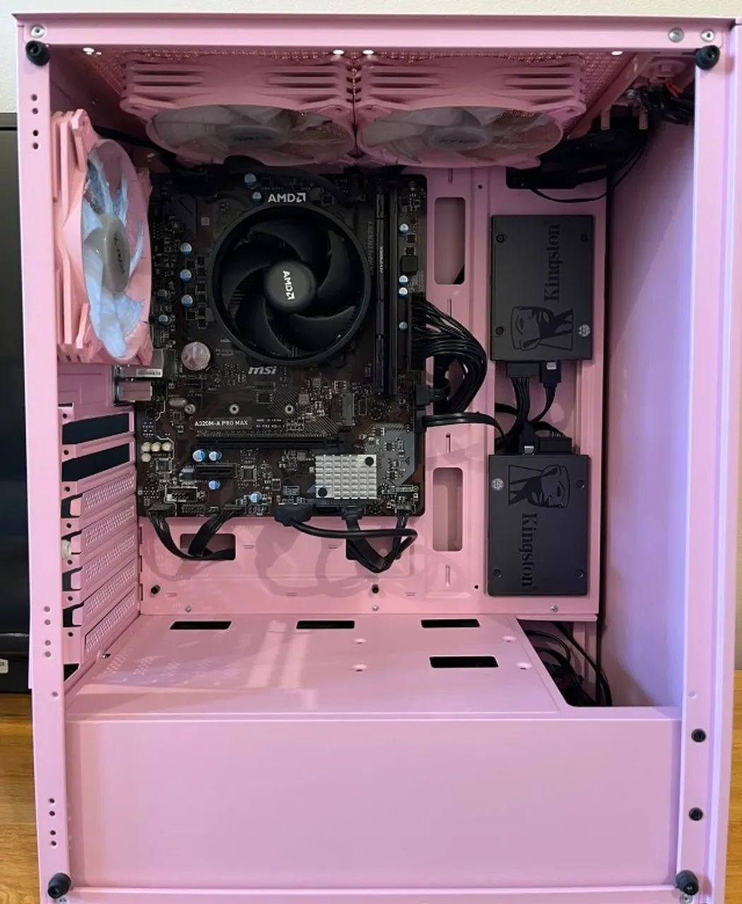 PC Gamer Rosa