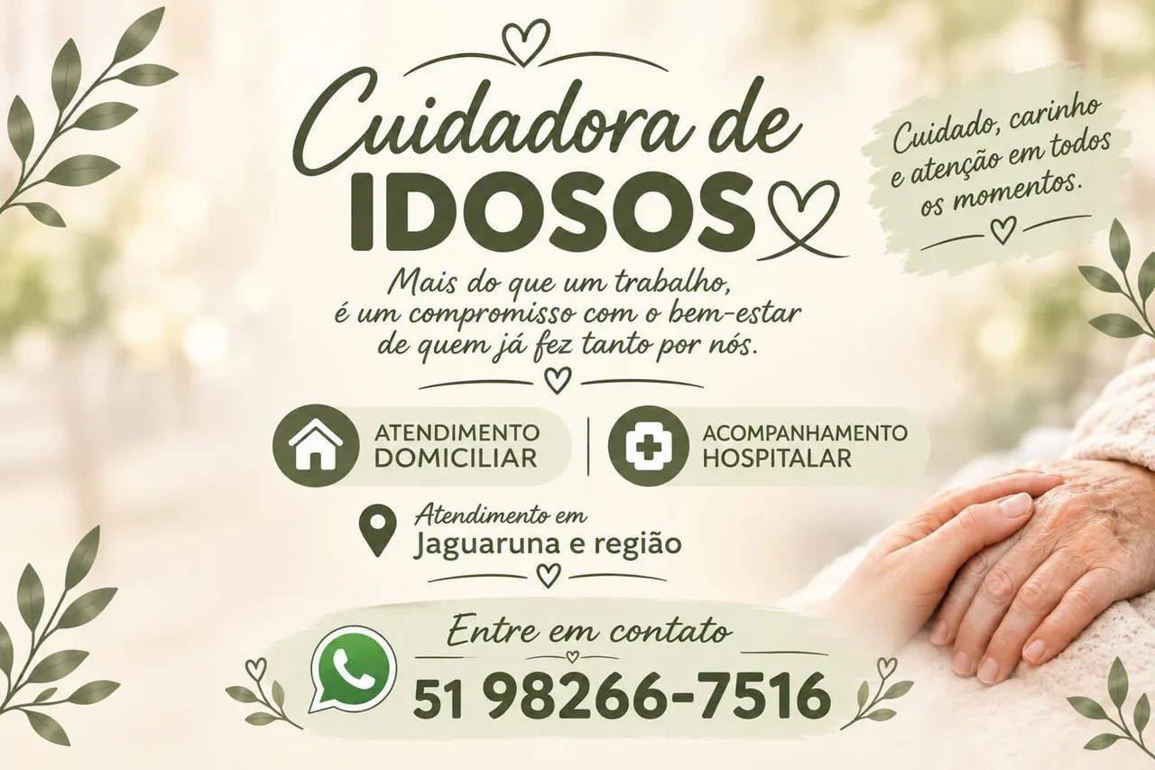 Cuidadora de Idosos 