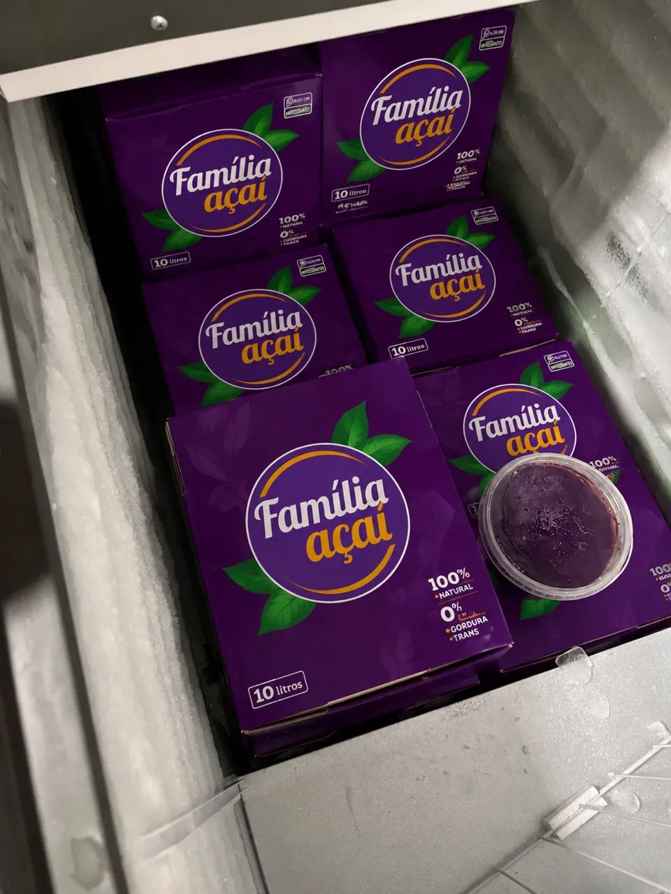 CAIXAS DE AÇAÍ 
