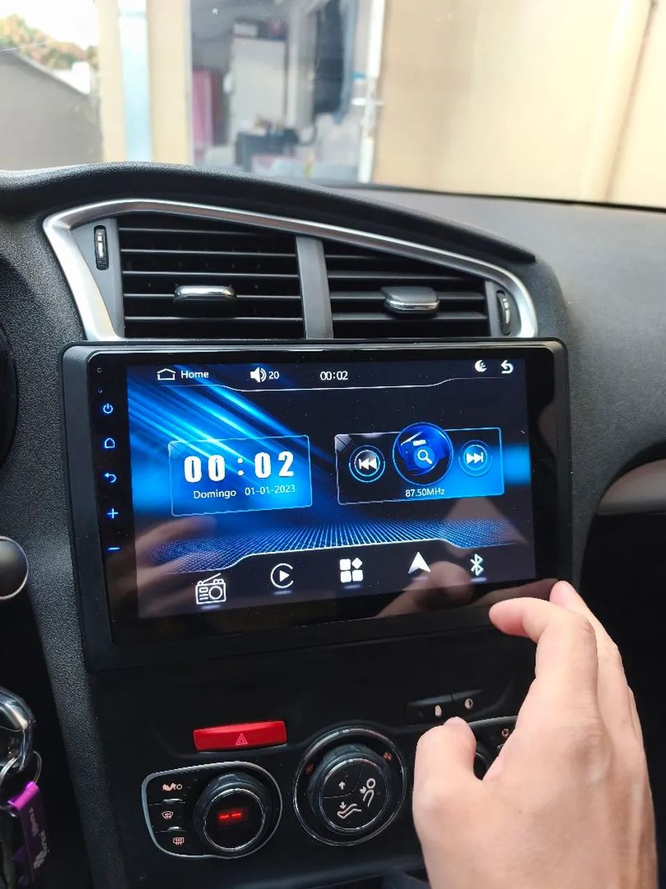 Multimídia 9 polegadas com carplay (todos os carros) - Foto 4