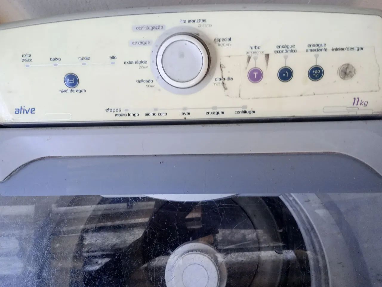 Lavadora Brastemp ative usada com defeito, só centrifuga.preço 150,00. - Foto 2