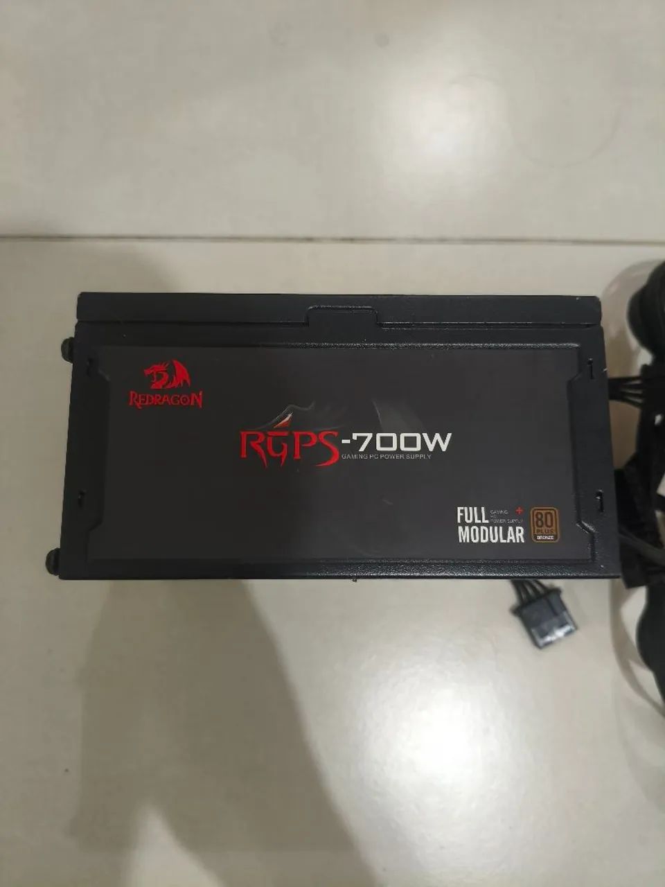 Fonte redragon 700W 80 plus bronze  - Foto 3