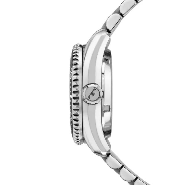Relógio Technos Masculino Automático Diver Prata - 8205QD/1V - Foto 2