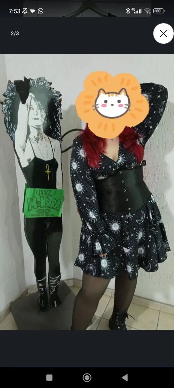 Vestido Plus Size 4XL - Foto 4