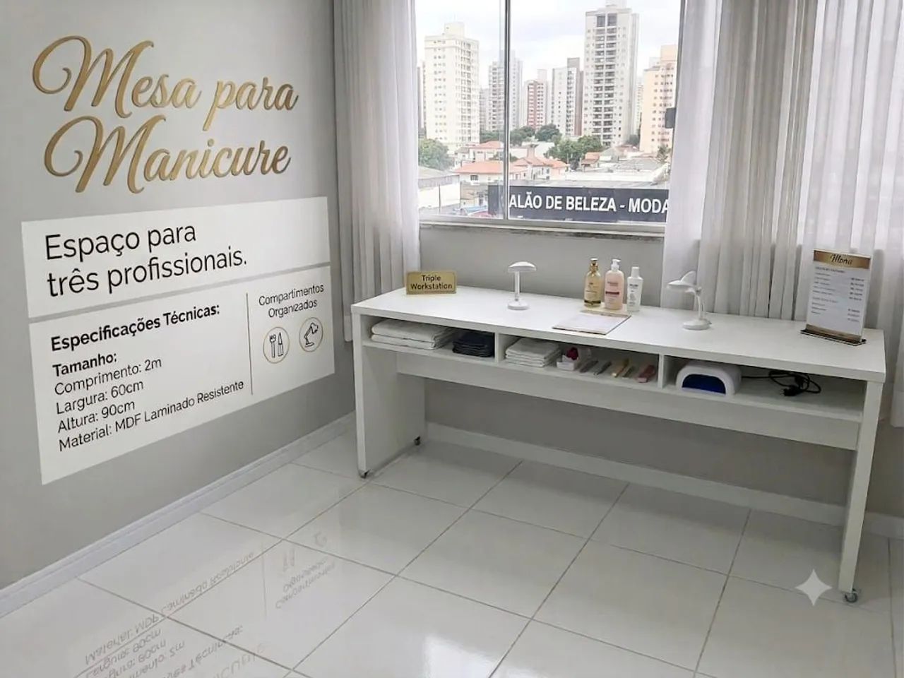 Mesa para manicure