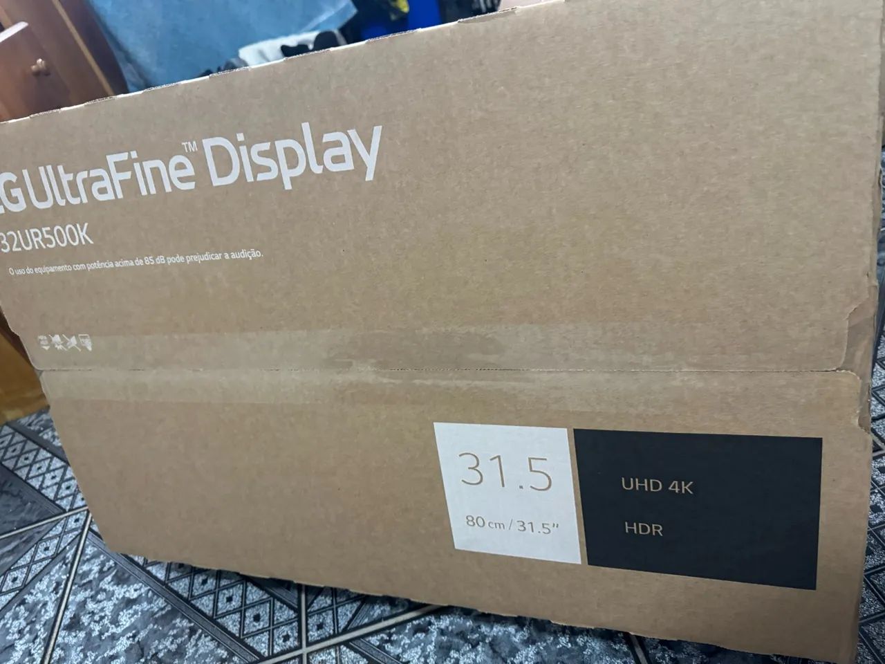 Monitor LG 4k 32 polegadas lacrado 