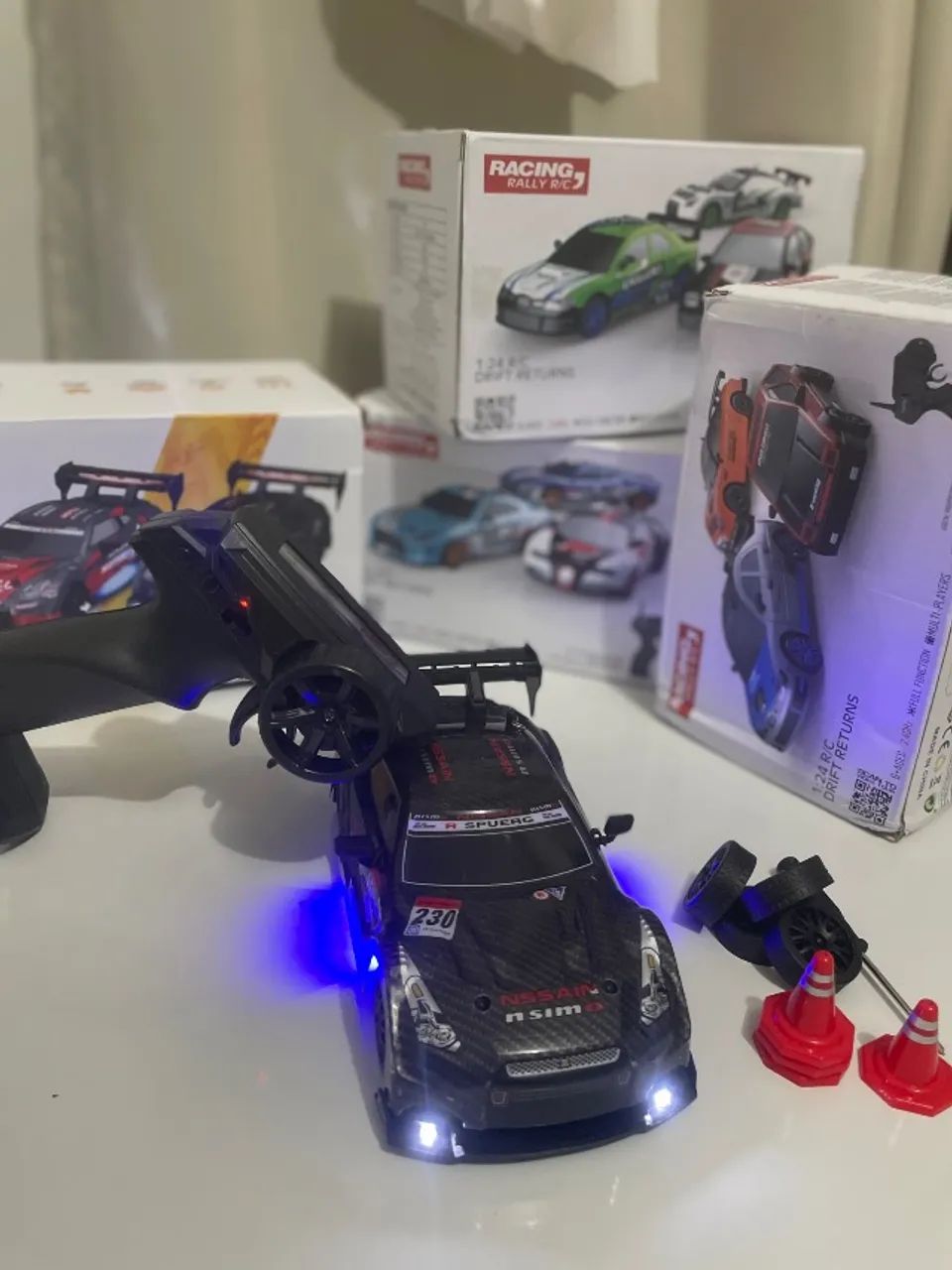 CARRO RC DRIFT 4X4 - VELOCIDADE E ADRENALINA | PRONTA ENTREGA EM PALMAS  - Foto 5