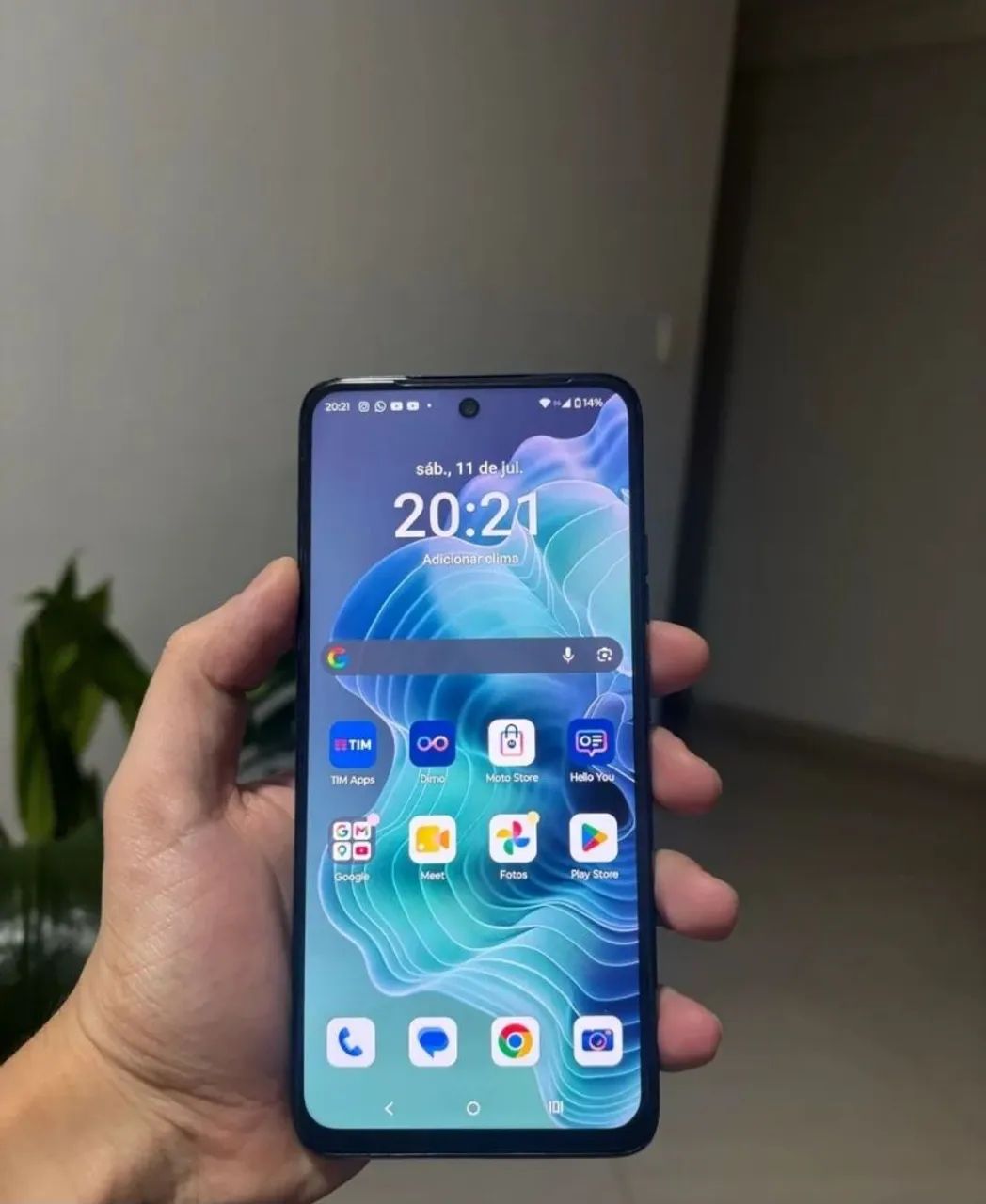 Moto g35 zerado