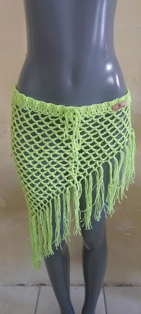 Saida de praia em croche 
