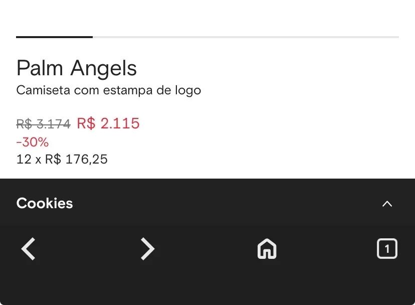 Camiseta Palm Angels - Foto 3