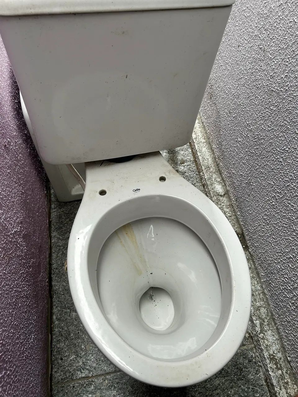 Vaso sanitário com caixa acoplada