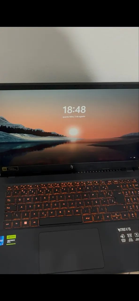 Notebook gamer Acer nitro v15 - Foto 4