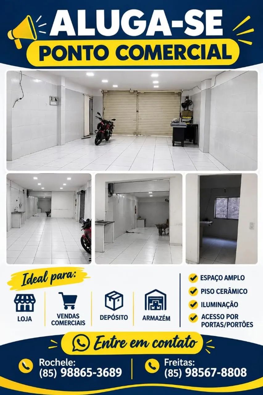 Alugo ponto comercial 
