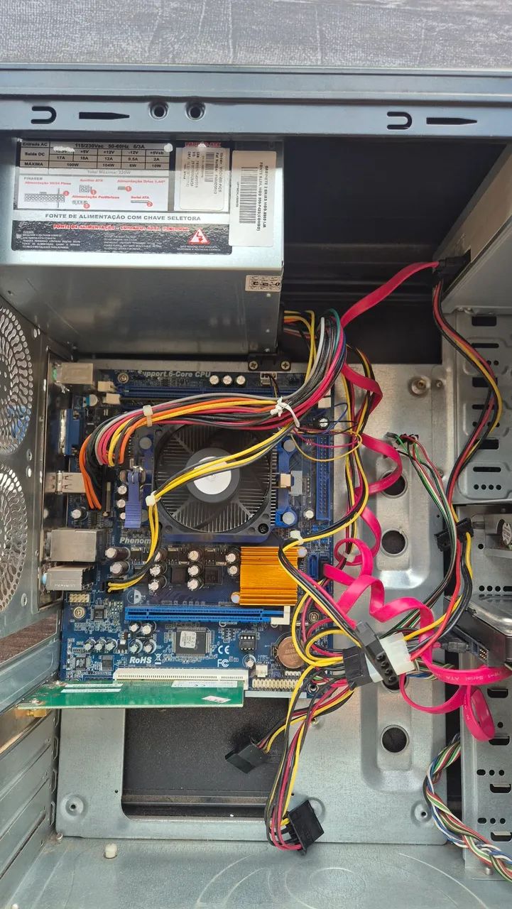 Computador AMD Athlon X2 - 2GB RAM - 256GB HDD - PLACA WIFI - LEITOR DE DVD - Foto 4