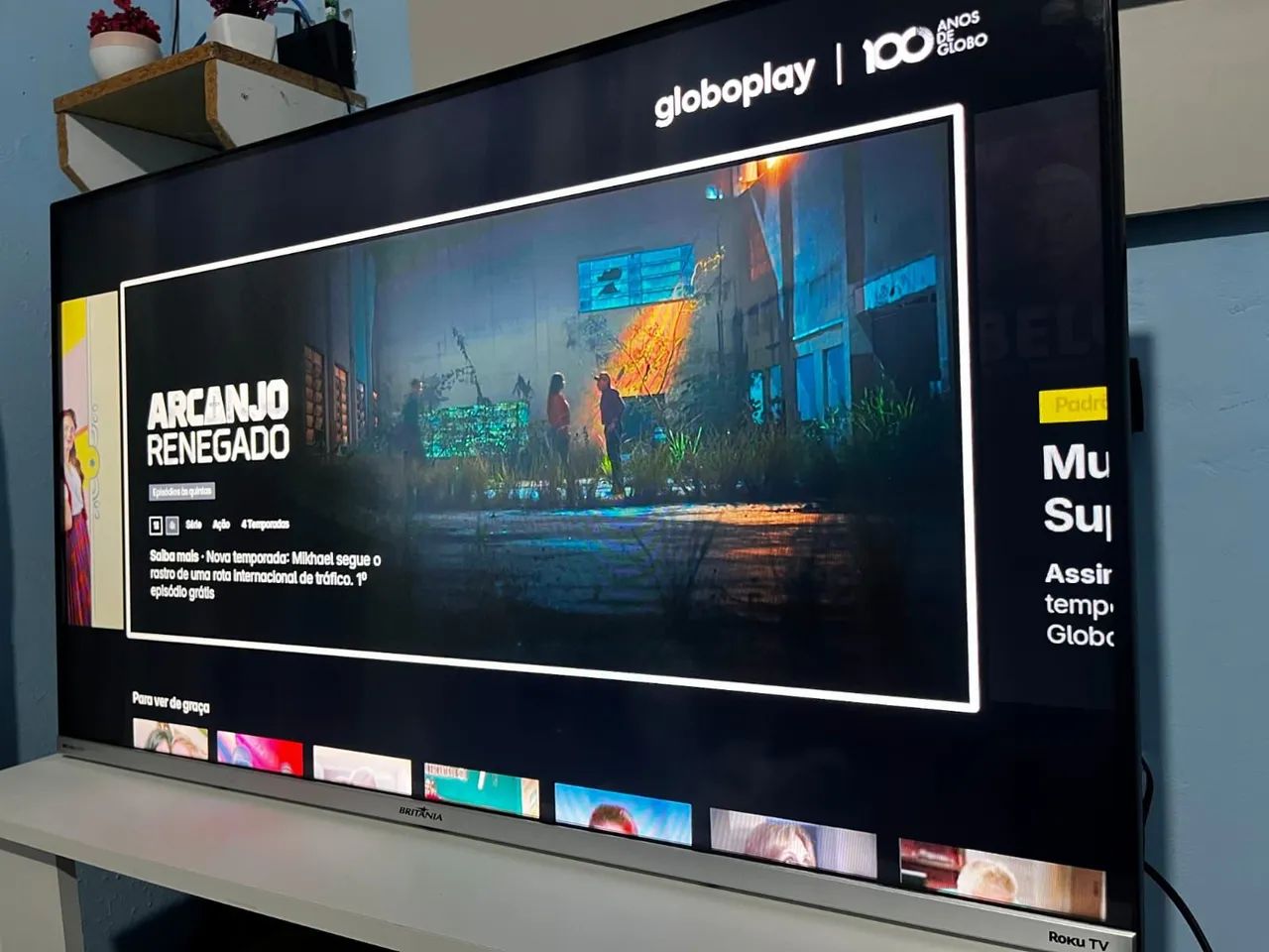 Tv 50 polegadas  roku  - Foto 2