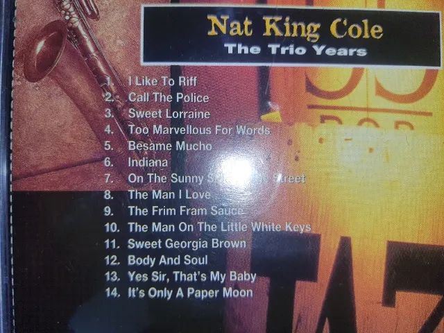 cd original usado nat king cole - the trio years, bem conservado - Foto 4