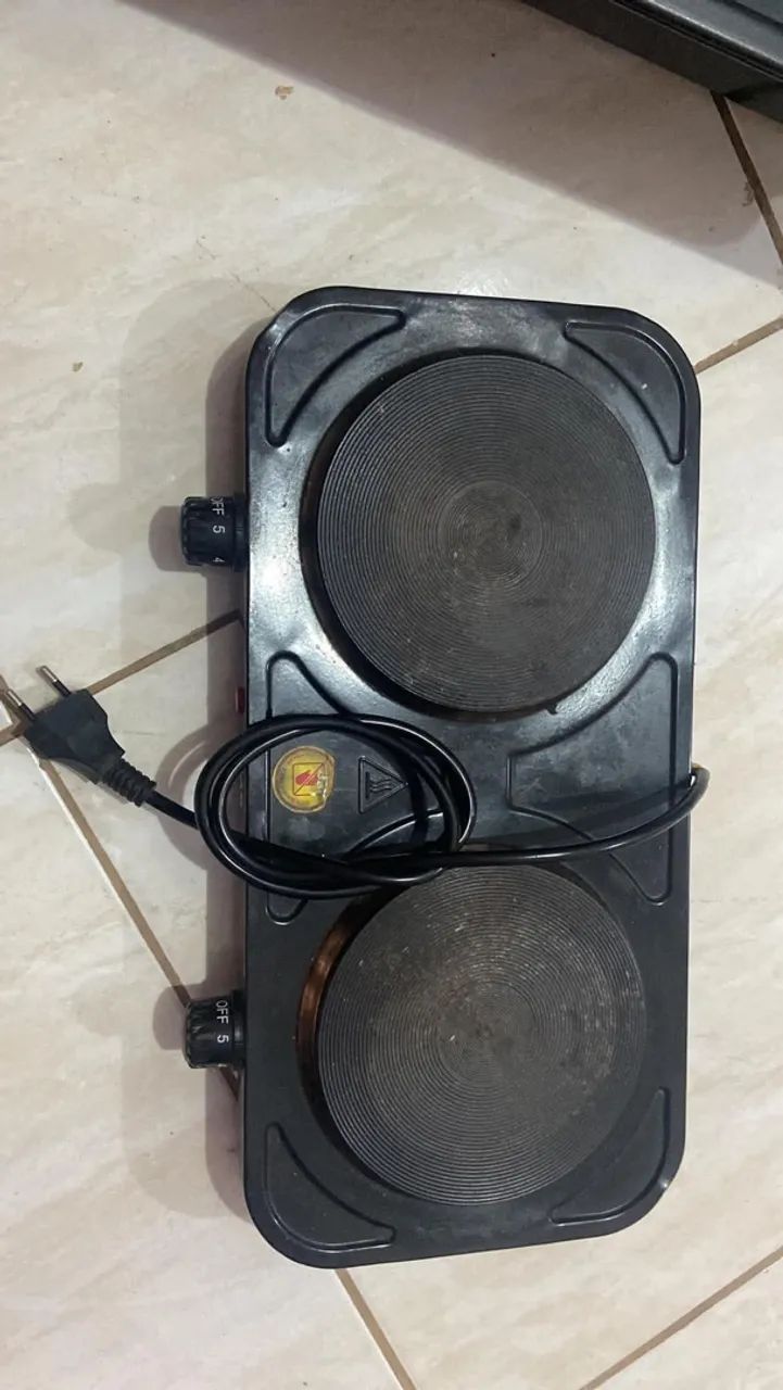 Fogao eletrico 2 bocas 