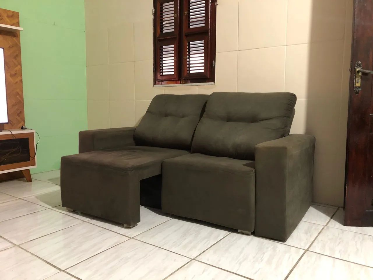 02 Sofás 2 lugares retrátil  - Foto 2