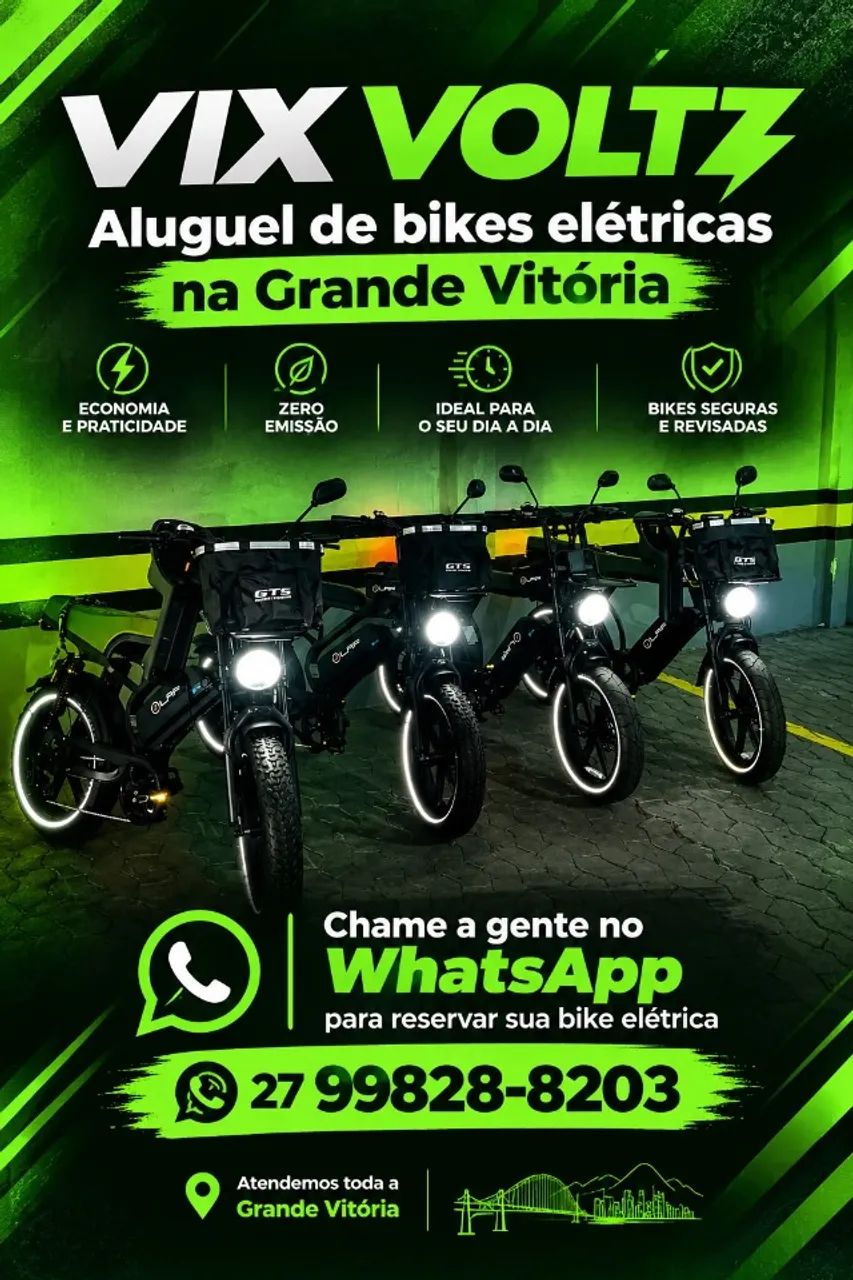 ALUGUEL DE BIKES ELÉTRICAS 