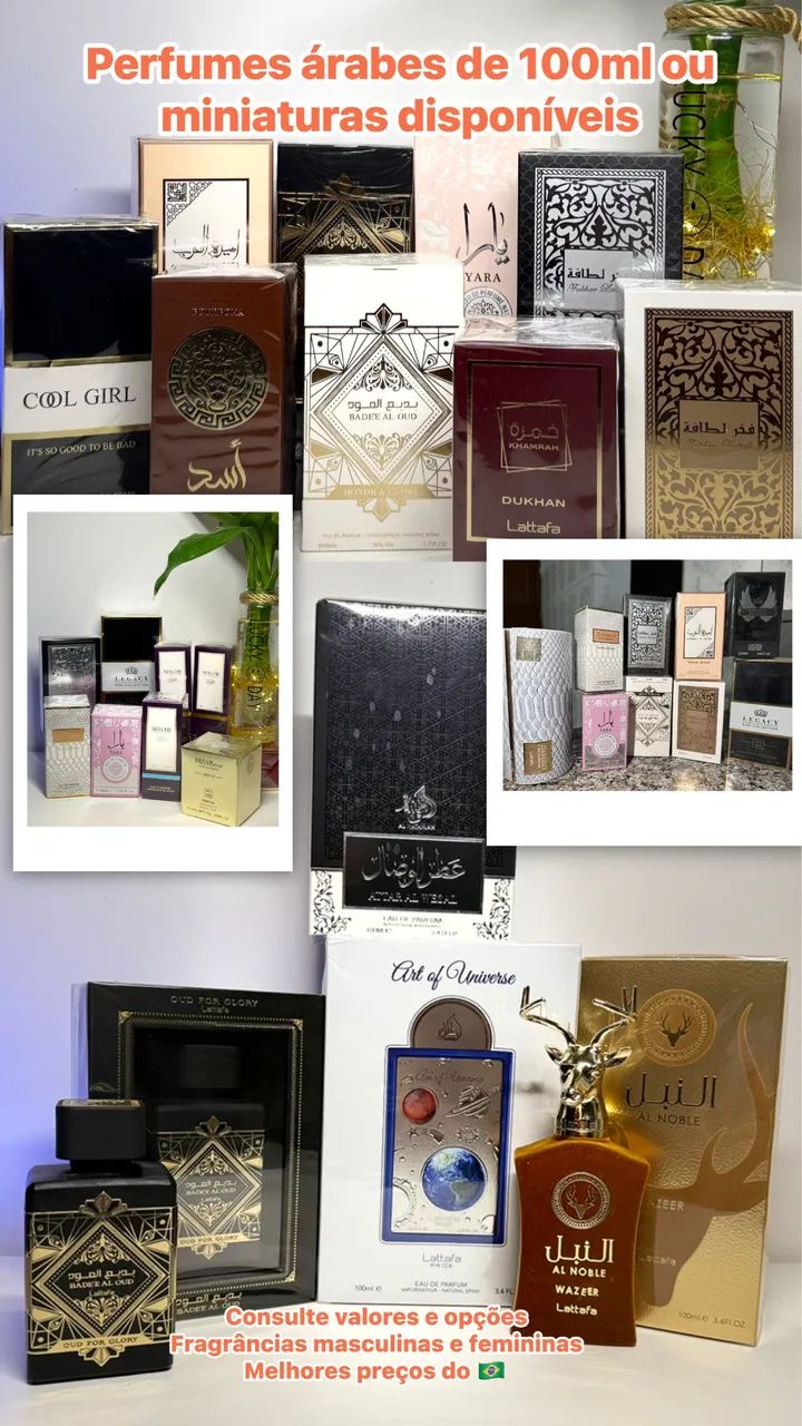 Perfumes árabes 