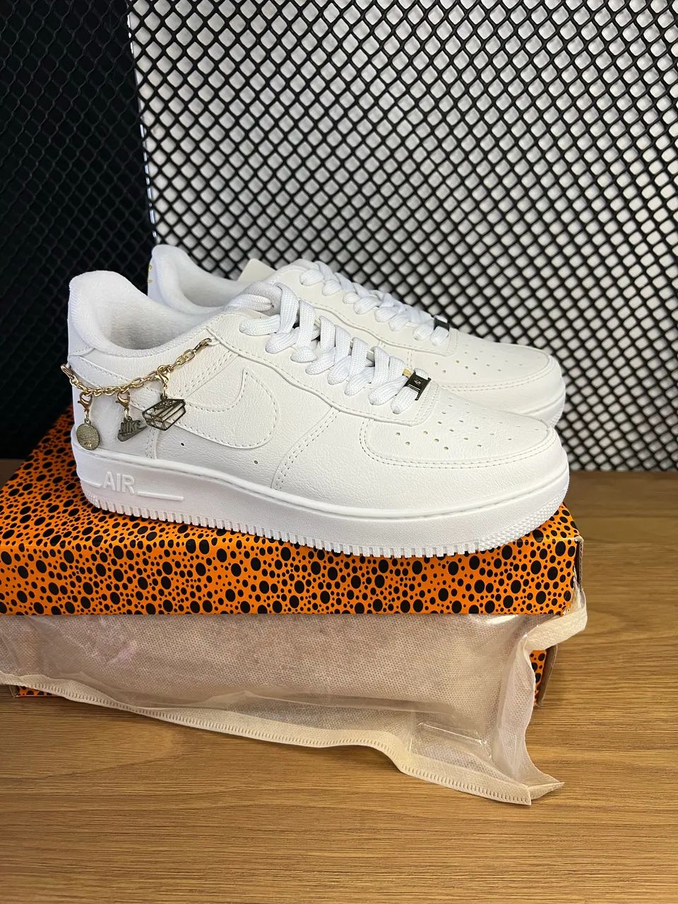 Tênis Air Force 1 Branco promoção  - Foto 4