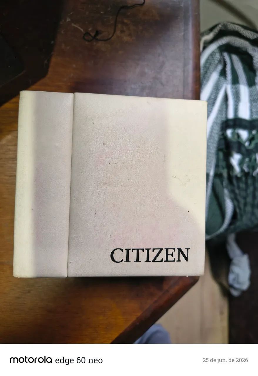 Relógio Citizen Cronógrafo Titânio Eco-Drive  - Foto 4