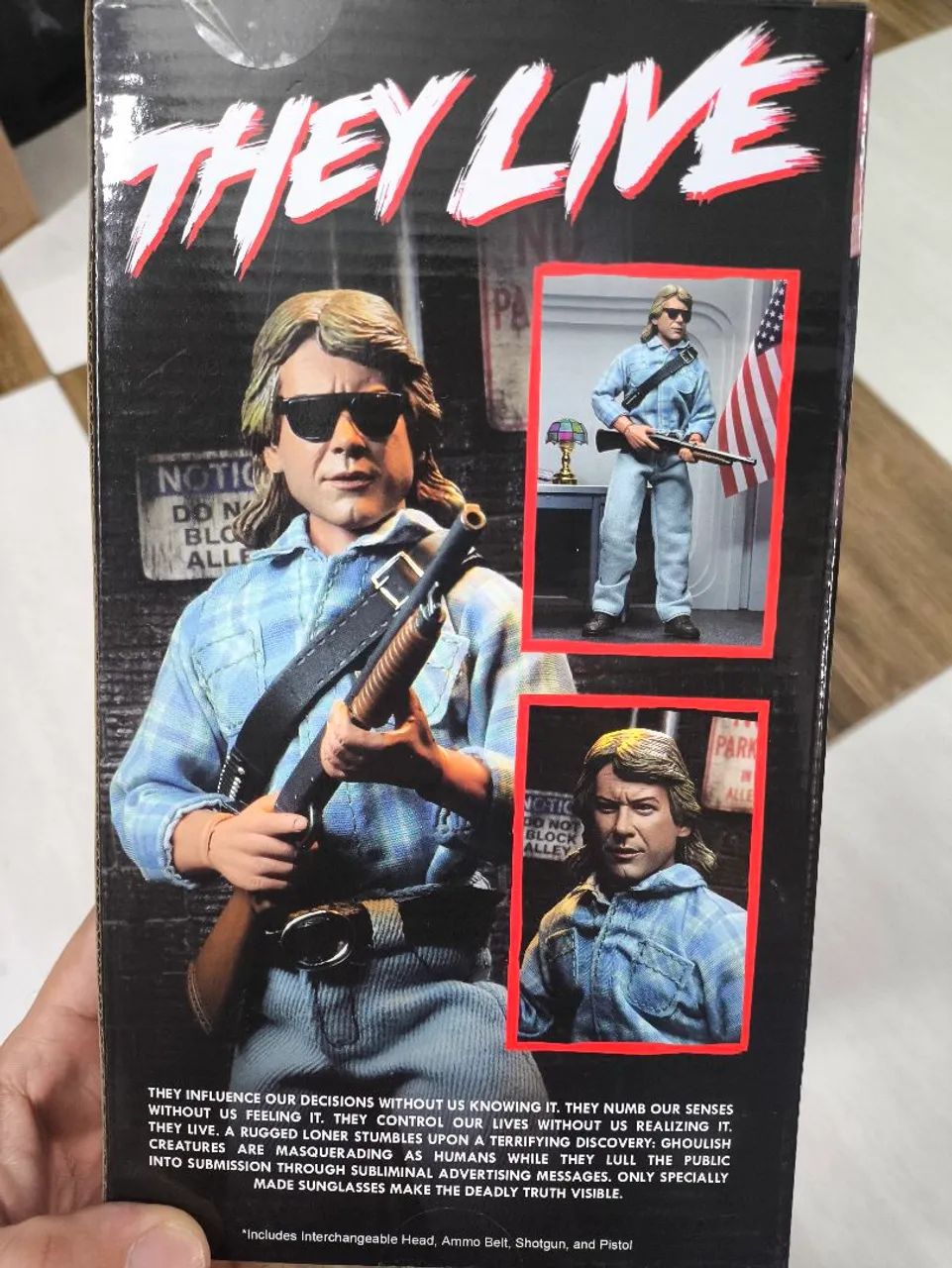 Jhon nada they Live neca - Foto 3