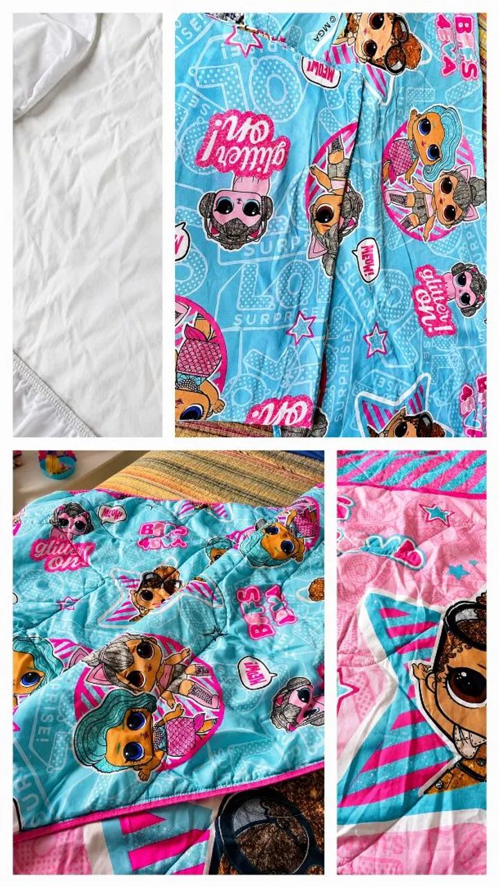 Jogo de cama infantil cama solteiro 